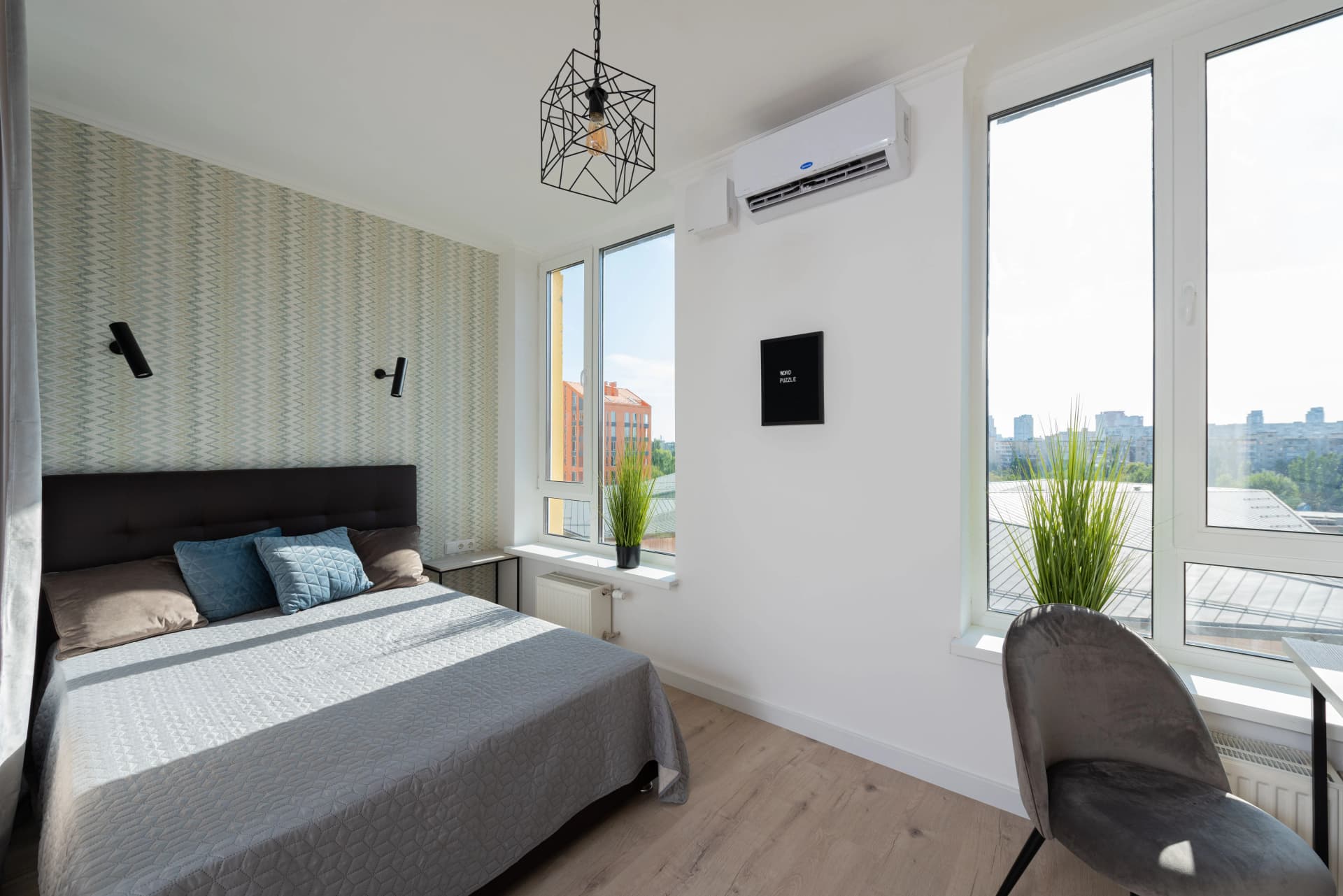 Quarto climatizado